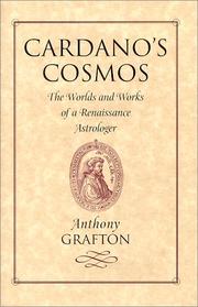 Cover of: Cardano's Cosmos  by Anthony Grafton