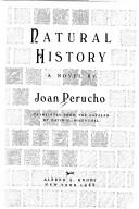 Cover of: Natural history: a novel