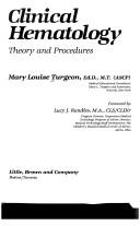 Cover of: Clinical hematology by Mary Louise Turgeon