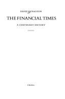 Cover of: The Financial times: a centenary history