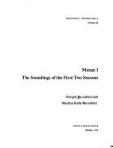 Cover of: Mozan 1, the soundings of the first two seasons | Giorgio Buccellati