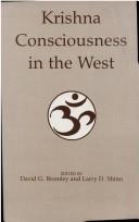 Cover of: Krishna consciousness in the West by edited by David G. Bromley and Larry D. Shinn.