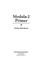 Cover of: Modula-2 primer