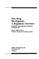 Cover of: New drug development: a regulatory overview