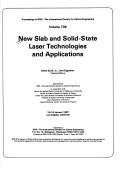 Cover of: New slab and solid-state laser technologies and applications: 15-16 January 1987, Los Angeles, California