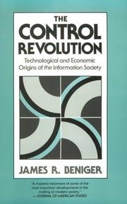 Cover of: The Control Revolution by James Beniger