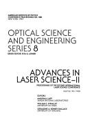 Cover of: Advances in laser science-II | International Laser Science Conference (2nd 1986 Seattle, Wash.)