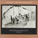 Cover of: Henri Cartier-Bresson.