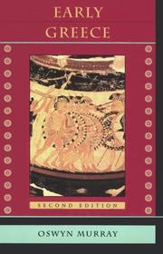 Cover of: Early Greece | Oswyn Murray