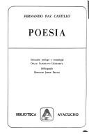 Cover of: Poesía