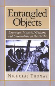 Cover of: Entangled objects by Thomas, Nicholas
