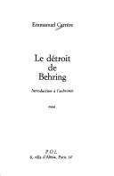 Cover of: Le détroit de Behring: introduction à l'uchronie : essai