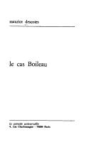 Cover of: Le cas Boileau