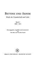 Cover of: Bettine und Arnim: Briefe der Freundschaft und Liebe