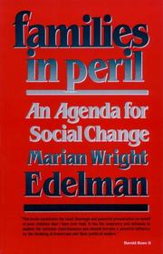 Cover of: Families in Peril by Marian Wright Edelman, Marian Wright Edelman