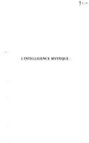 Cover of: L' intelligence mystique