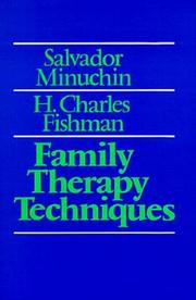 Cover of: Family therapy techniques