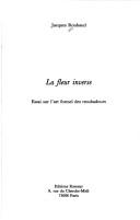 Cover of: La fleur inverse by Jacques Roubaud