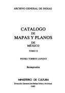 Cover of: Catálogo de mapas y planos de México