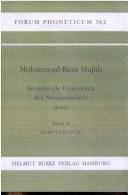 Cover of: Strukturelle Grammatik des Neupersischen (Fārsi)