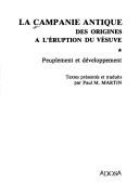 Cover of: La Campanie antique: des origines à l'éruption du Vésuve