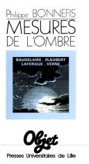 Cover of: Mesures de l'ombre by Philippe Bonnefis