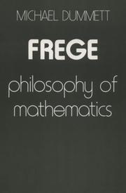 Cover of: Frege by Michael Dummett