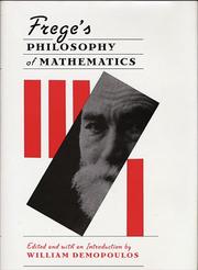 Cover of: Frege's philosophy of mathematics