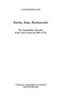 Cover of: Kirche, Staat, Kirchenrecht by Ludger Müller
