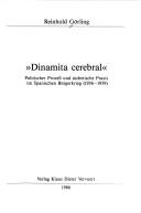 Cover of: Dinamita cerebral by Reinhold Görling, Reinhold Görling