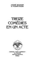 Cover of: Treize comédies en un acte by André Roussin