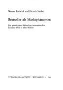 Cover of: Bestseller als Marktphänomen by Werner Faulstich