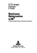 Cover of: Nonlinear optimization in IRN by H. Th Jongen