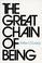 Cover of: The Great Chain of Being