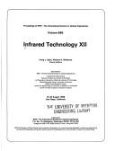 Cover of: Infrared technology XII: 19-20 August 1986, San Diego, California