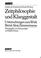 Cover of: Zeitphilosophie und Klanggestalt