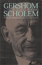 Cover of: Gershom Scholem by David Biale