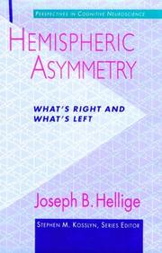 Hemispheric asymmetry by Joseph B. Hellige