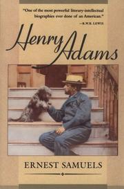 Cover of: Henry Adams by Ernest Samuels