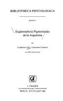 Cover of: Euglenophyta pigmentadas de la Argentina