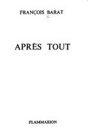Cover of: Après tout