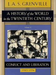 Cover of: A history of the world in the twentieth century by J. A. S. Grenville