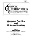 Cover of: Computer graphics and molecular modeling