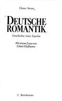 Cover of: Deutsche Romantik: Geschichte einer Epoche