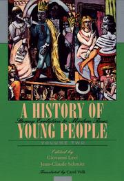Cover of: A History of Young People in the West, Volume II, Stormy Evolution to Modern Times (Belknap Press)