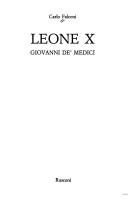Leone X by Carlo Falconi