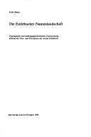 Cover of: Das Schwesternhaus zu St. Anna im Bruch in Luzern, 1498-1625: religiöse, soziale und wirtschaftliche Strukturveränderungen einer Beginengemeinschaft auf dem Weg vom Spätmittelalter zur Katholischen Reform