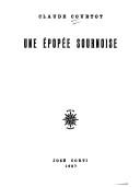 Cover of: Une épopée sournoise