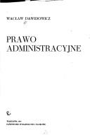 Cover of: Prawo administracyjne