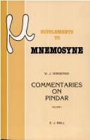 Commentaries on Pindar by W. J. Verdenius